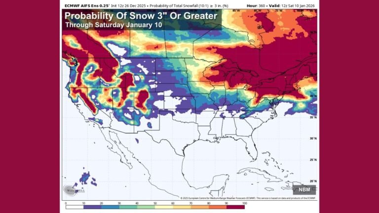 Alabama Weather Shift Expected as Cold Front Ends Weekend Warmth, Brings Rain and Statewide Freeze Early Next Week