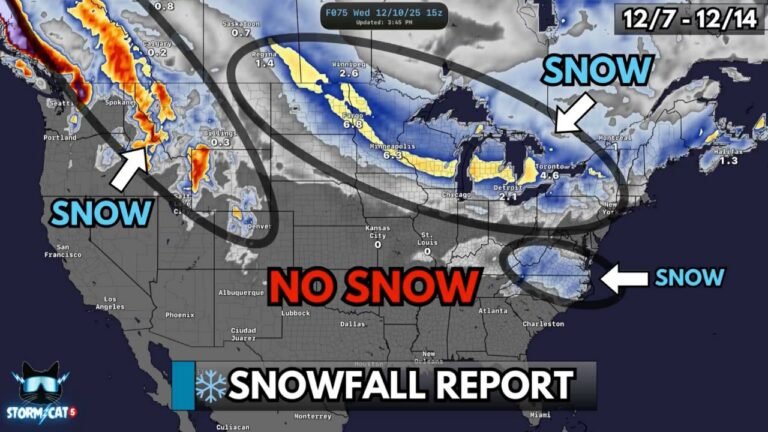 Alberta Clipper Pattern to Deliver Multiple Rounds of Snow Across Minnesota as Polar Jet Drives Arctic Air Into the U.S.