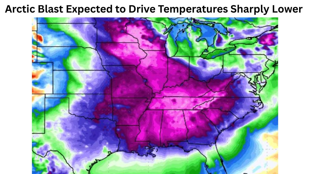 Arctic Blast Expected to Drive Temperatures Sharply Lower Across Arkansas as Major Pattern Shift Begins