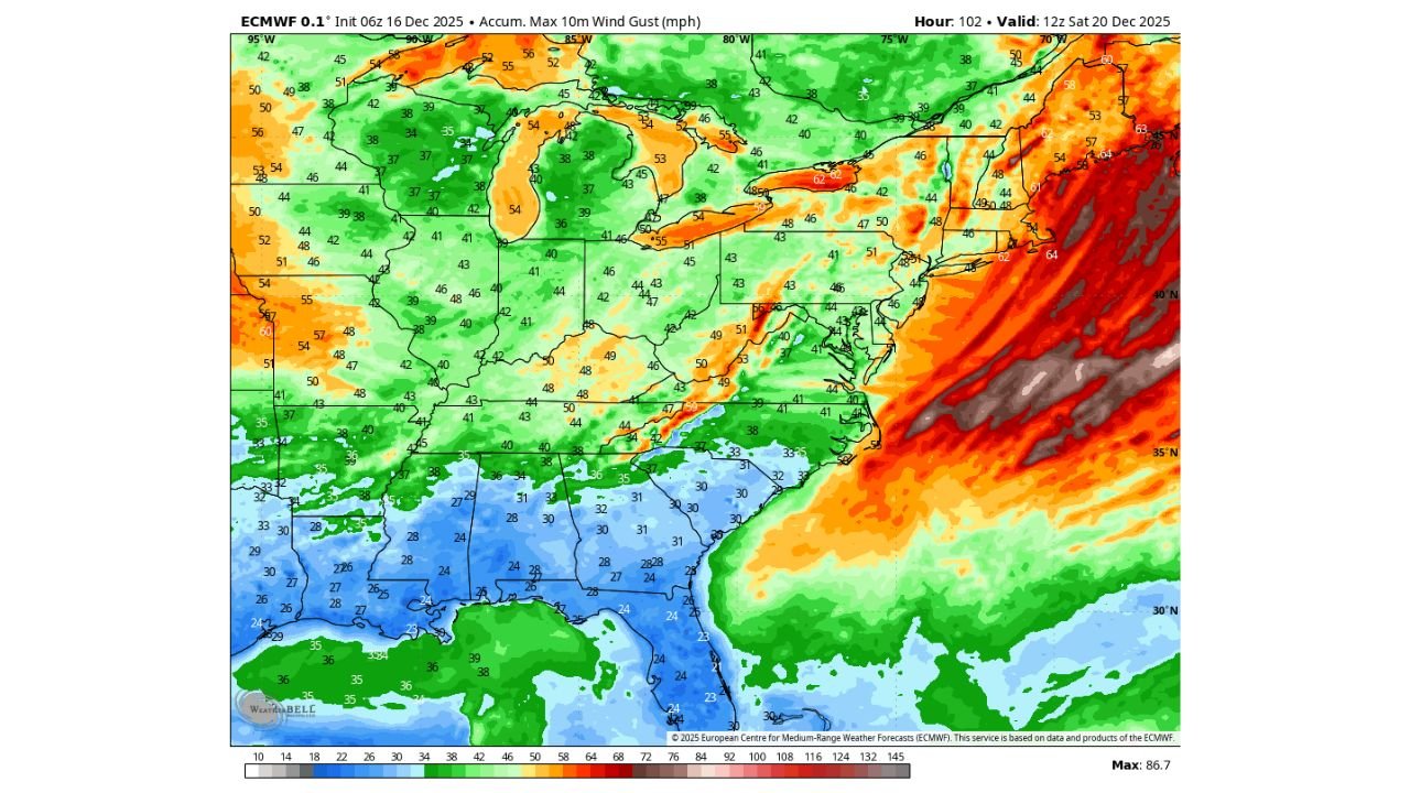 Arkansas and the Eastern United States Brace for Strong Late-Week Storm Bringing Heavy Rain, Gusty Winds, and Temperature Swings
