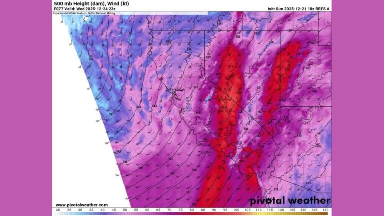California Severe Weather Risk Emerges for Central Valley as Powerful Pacific Storm Brings Thunderstorm and Tornado Potential