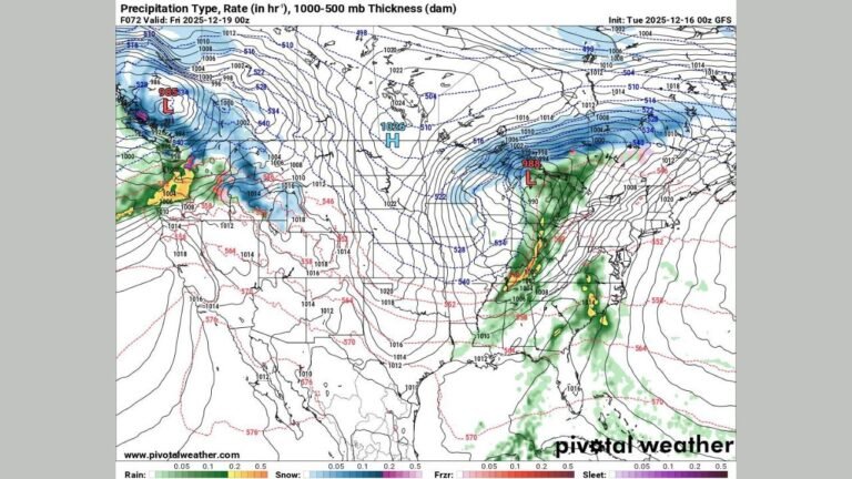 Illinois, Indiana, Ohio, and Kentucky Brace for Powerful Storm Bringing Heavy Snow, Severe Weather, and High Winds Thursday