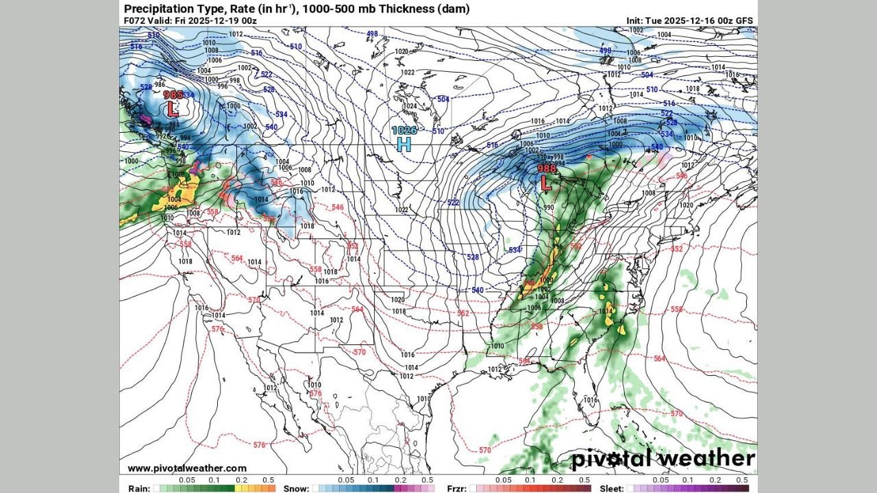 Illinois, Indiana, Ohio, and Kentucky Brace for Powerful Storm Bringing Heavy Snow, Severe Weather, and High Winds Thursday