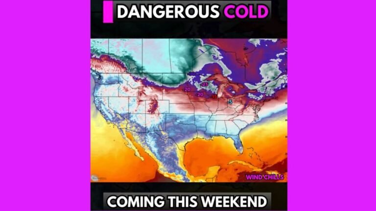 Indiana, Illinois and the Midwest Brace for Dangerous Weekend Cold as Polar Vortex Drives Wind Chills Toward –40°F