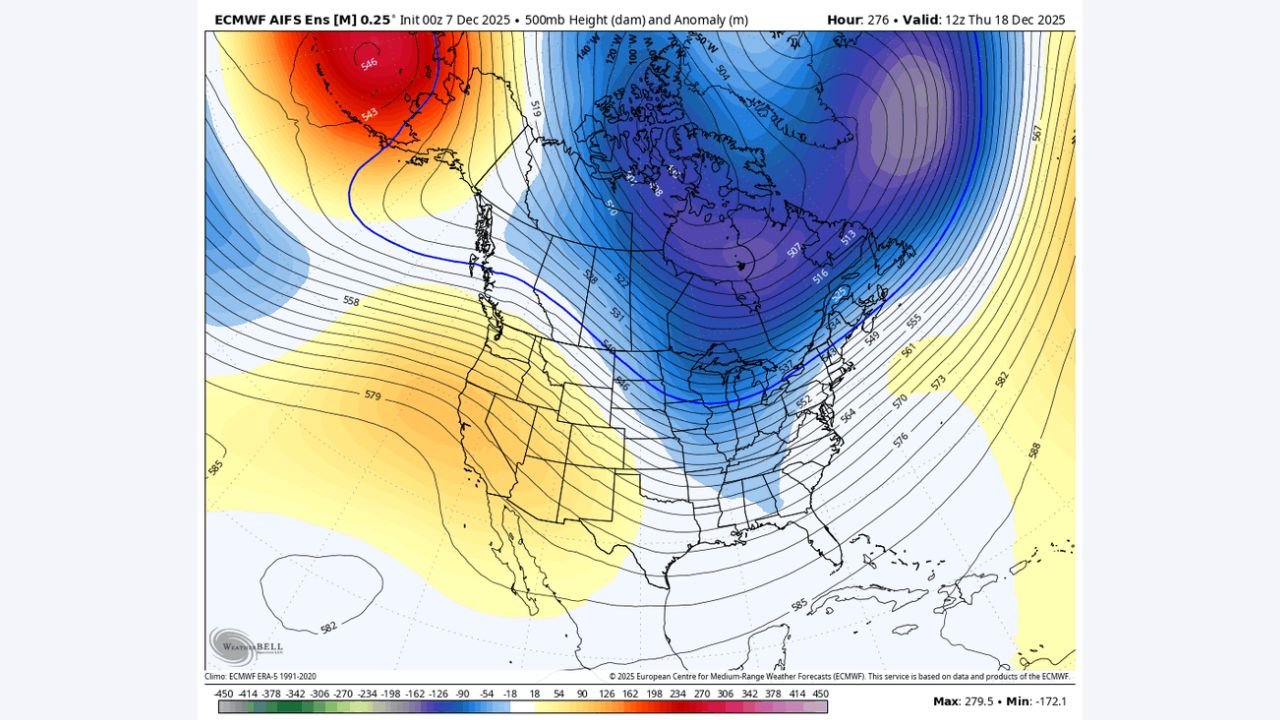 Minnesota Braces for Major Mid-December Pattern Shift as Deep Arctic Cold Targets Upper Midwest