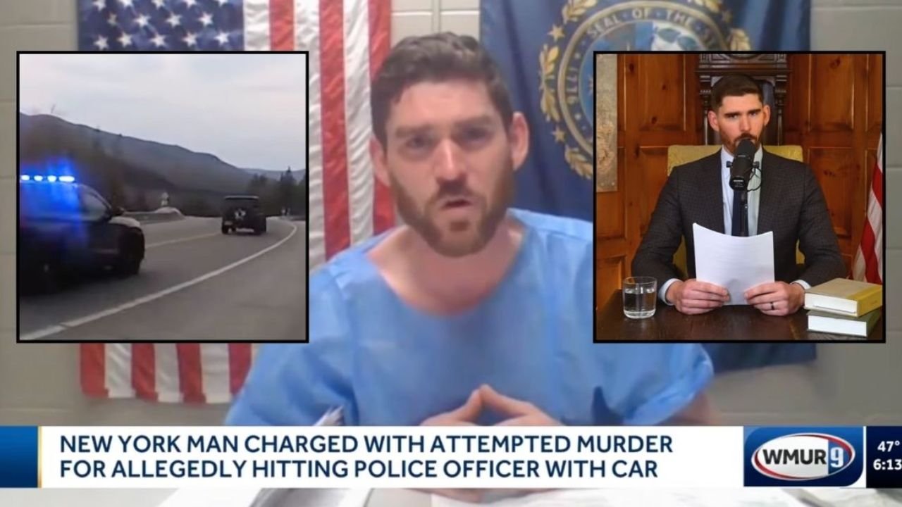 New Hampshire YouTuber Who Mowed Down Officer in High-Speed Confrontation Accepts Plea Deal as Injured Cop Says His Life Was ‘Permanently Altered’