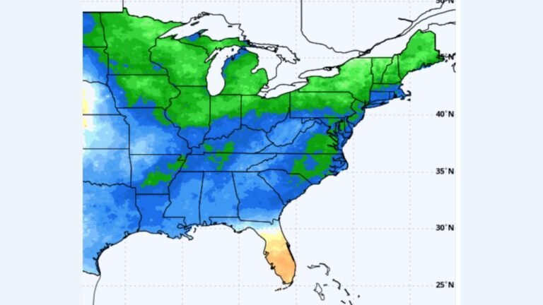 Pennsylvania Records One of Its Coldest Starts to December in More Than a Decade as Eastern U.S. Plunges Well Below Normal