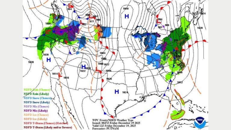 Powerful Storm System Impacts New York, Pennsylvania, Michigan, Washington, and Oregon With High Winds, Rain-to-Snow Transition, and Heavy Mountain Snow