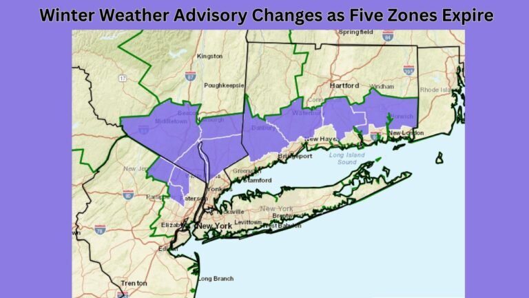 Southern Connecticut and NYC Region See Winter Weather Advisory Changes as Five Zones Expire and Overnight Impacts Linger