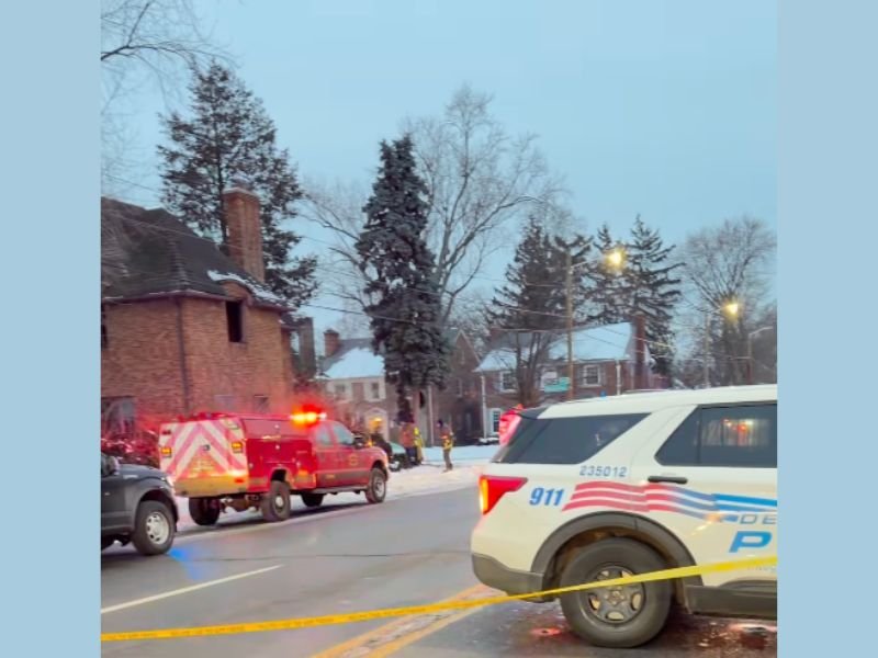 Three Dead, One Critically Injured After Early-Morning House Fire on Detroit’s West Side