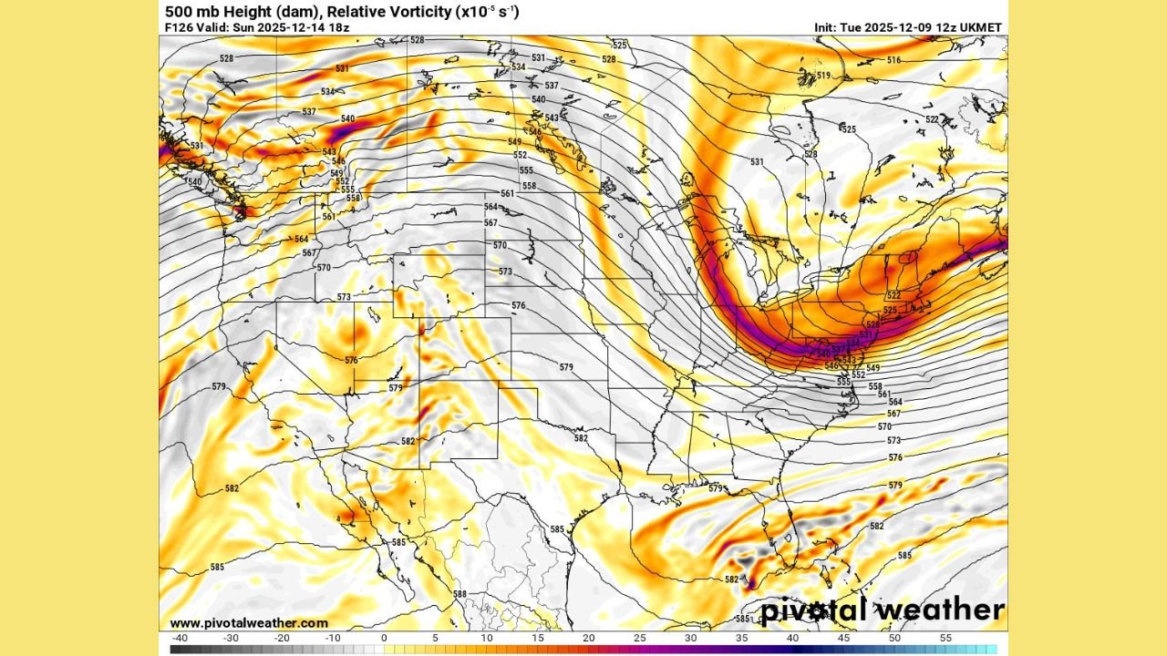 Upper-Level Weather Pattern Over Indiana Shows Growing Potential for Weekend System, Forecasters Say
