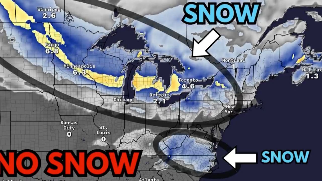 Virginia Braces for a Week of Alberta Clipper Storms as Repeated Snow Bursts and Arctic Air Move Into the Mid-Atlantic