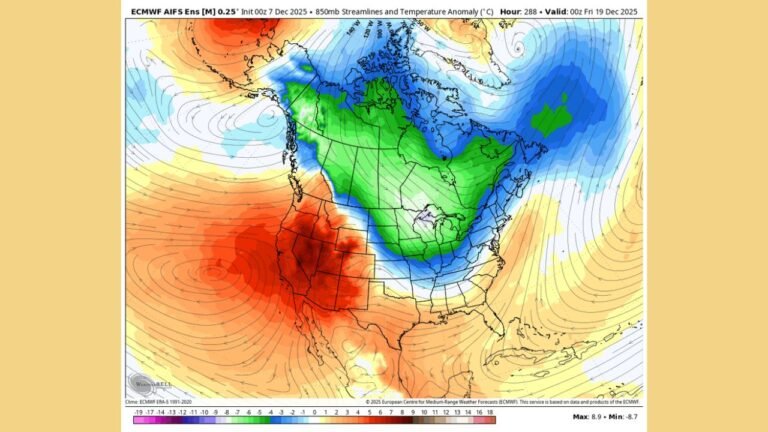 Wisconsin Set for Major Mid-December Weather Shift as Great Lakes Face Sharp Temperature Drop and Renewed Arctic Flow