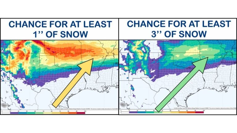 Arkansas, Oklahoma, Missouri and the Mid-South Face Growing Risk of a Late-Week Winter Storm With Snow, Ice and Arctic Cold