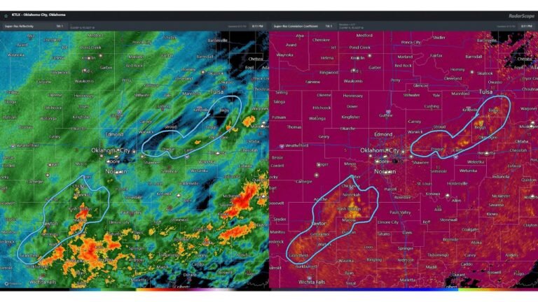 Central and Eastern Oklahoma See Chaotic Mix of Snow, Sleet, and Freezing Rain as Warm Layer Aloft Disrupts Winter Setup