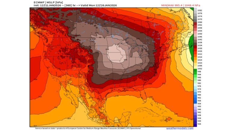Minnesota, Wisconsin, Iowa, and the Dakotas Could Face an Exceptionally Dangerous Arctic Outbreak With Temperatures Approaching Historic Levels in Late January
