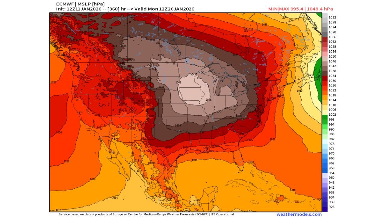 Minnesota, Wisconsin, Iowa, and the Dakotas Could Face an Exceptionally Dangerous Arctic Outbreak With Temperatures Approaching Historic Levels in Late January