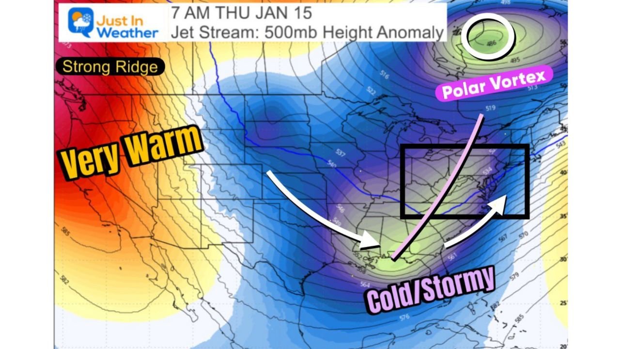 New York, Pennsylvania, Ohio, and New England States Enter Key Mid-January Winter Weather Window as Jet Stream Signals Rising Storm Potential