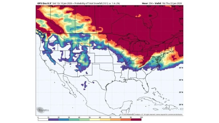 Tennessee Valley Could See Late-January Snow as Winter Storm Signal Emerges Across Tennessee, Alabama, and Northern Mississippi