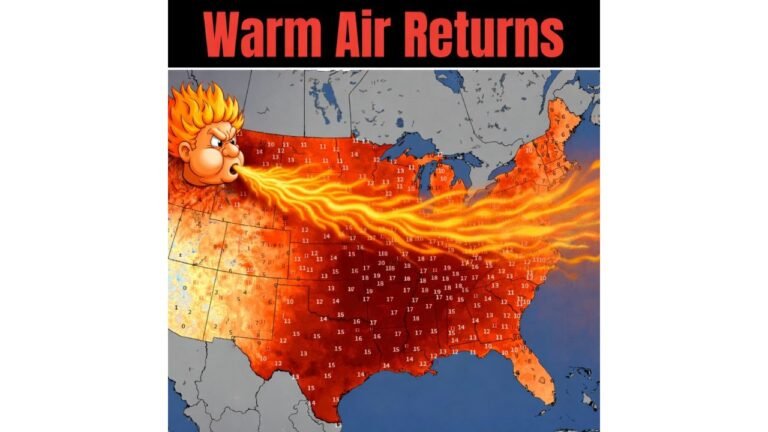 Texas-Led Warm Air Surge Spreads Into Illinois, Ohio, and New York as Mid-January Cold Pattern Collapses