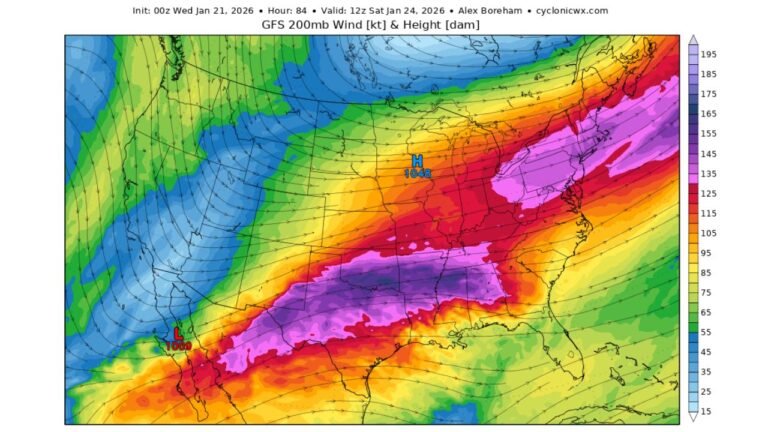 Washington, D.C., Maryland, and Virginia Face Rising Risk of Major Snowstorm as European Model Signals 12-Inch Potential