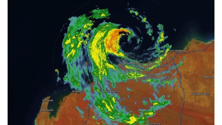 Cyclone Mitchell Strengthens Offshore as Uncertain Track Puts Western Australia Coast From Onslow to North West Cape on Alert