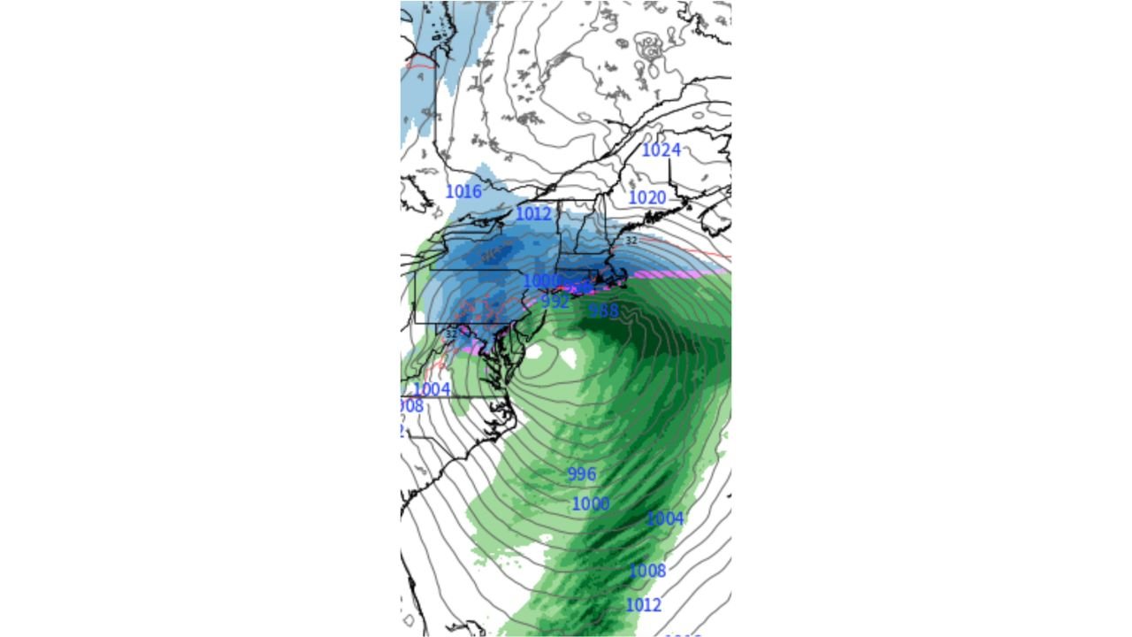 Presidents Day Storm Signal Reappears on European Model as Rain-Snow Line Wobbles Across the Northeast