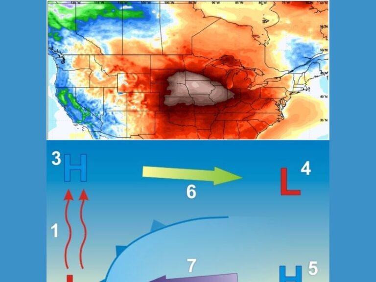Lake Michigan’s Freezing Waters Could Keep Illinois, Chicago, Indiana and Michigan Cooler Through March and April Despite Warmer U.S. Pattern