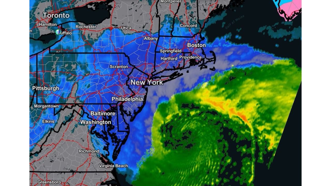 Major Winter Storm Taking Aim at Washington, D.C., New York City and Boston With Widespread 8–12 Inches and Potential 12–24 Inch Swath if Track Holds
