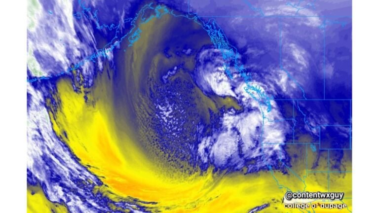 Massive Pacific Storm Spins Off California and Oregon Coast, Fueling Blizzard Setup for New York, New Jersey and New England