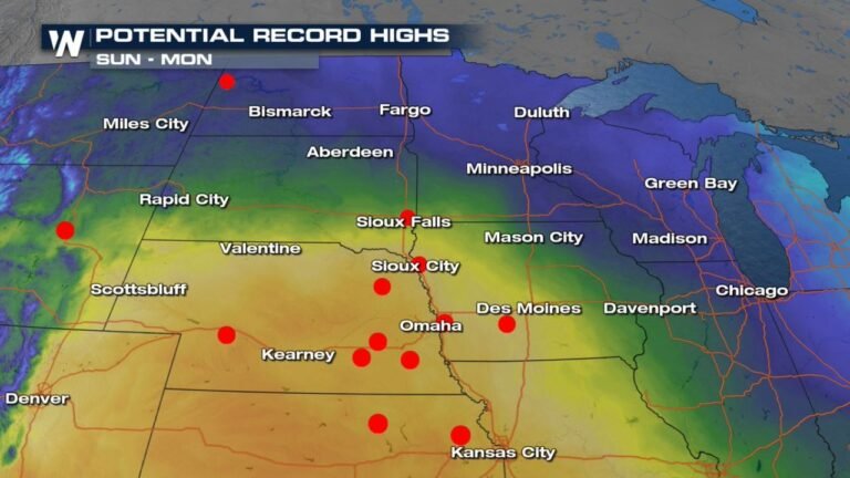 Nebraska, South Dakota, and Iowa Face Ice Jam Flood Threat as Record Warmth Triggers Rapid Snow and Ice Melt