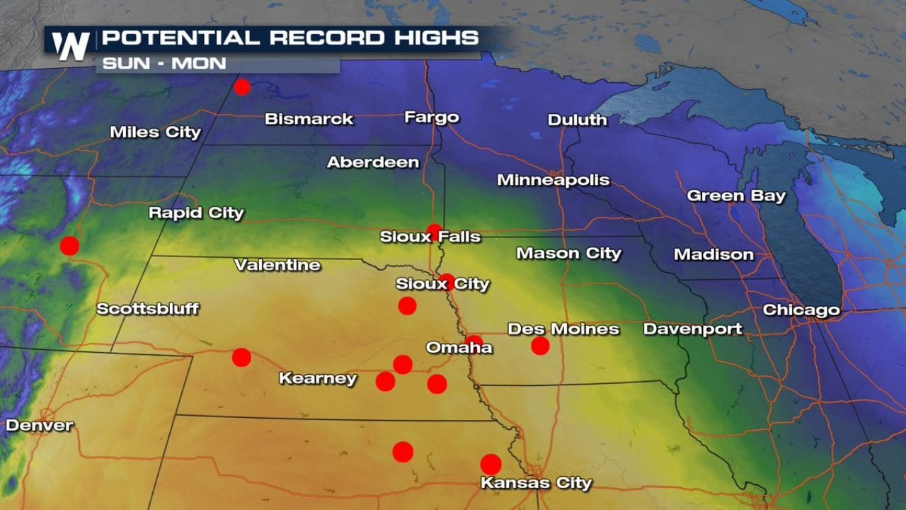 Nebraska, South Dakota, and Iowa Face Ice Jam Flood Threat as Record Warmth Triggers Rapid Snow and Ice Melt