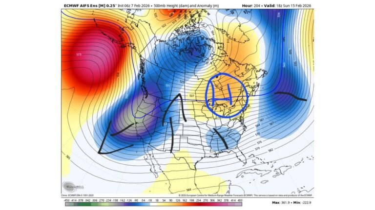New York, Pennsylvania, Massachusetts Brace for Arctic Wind Chills and Growing Winter Storm Threat Heading Into Mid-February