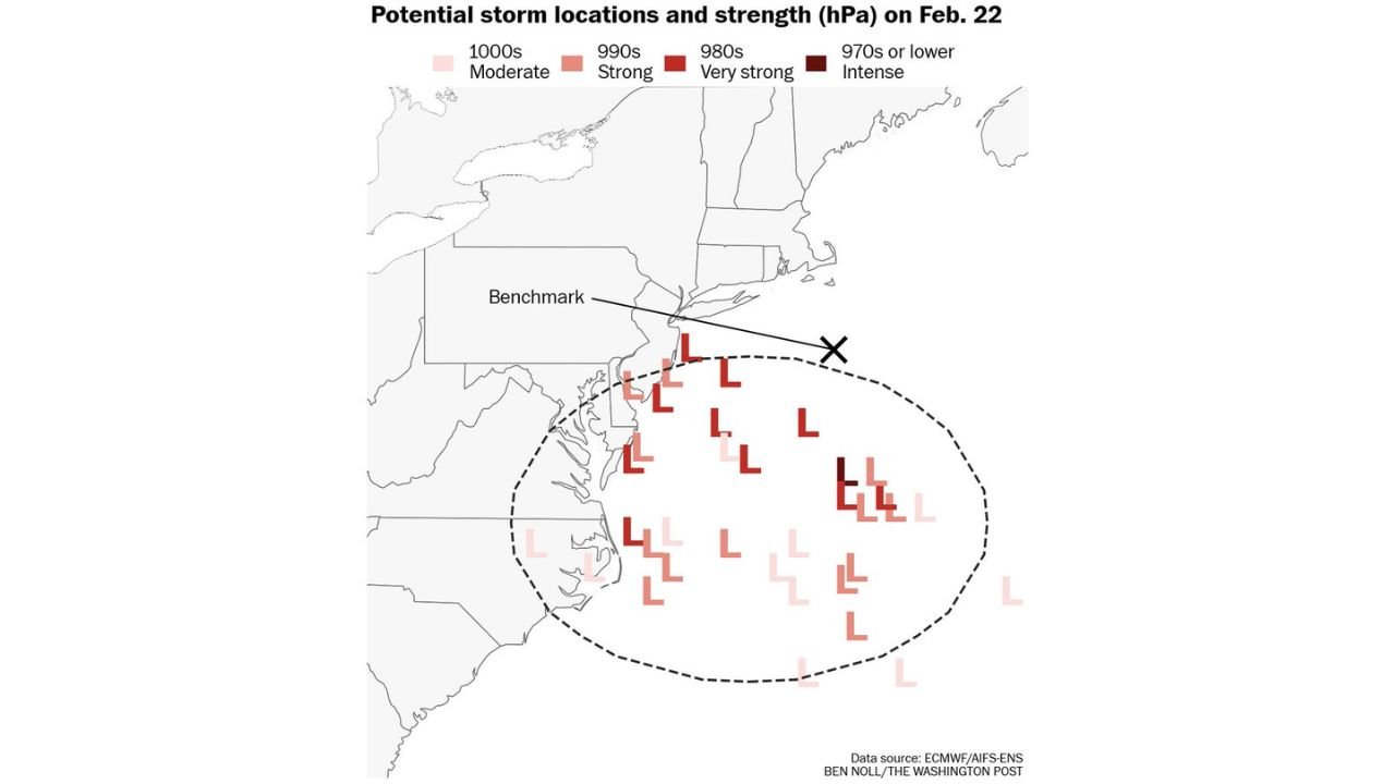 Nor’easter Threat Grows for Sunday–Monday as Models Signal Potential Coastal Low Near New York and New England