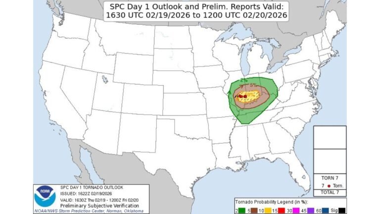 Ohio Valley and Mid-South Tornado Outbreak Verified as SPC’s 10% Risk Hits Target; Additional Tornadoes Still Being Investigated