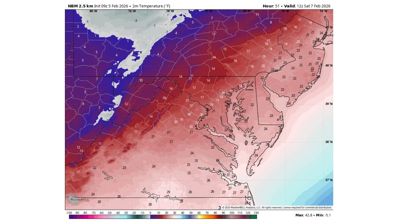 Super Bowl Weekend Arctic Blast Targets Maryland and the Northeast as Clipper Storm Ushers in Dangerous Cold and High Winds