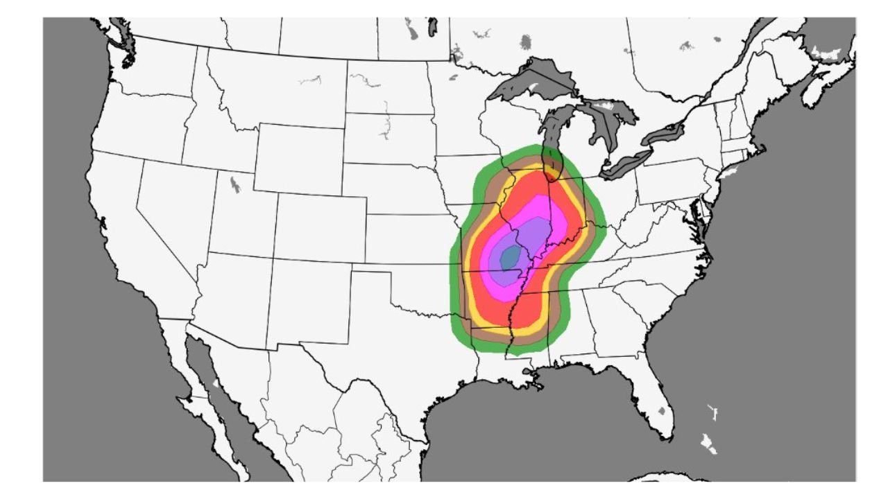 Today’s Tornado Threat Intensifies Across Arkansas, Missouri, Illinois and Indiana as High-Risk Corridor Takes Shape