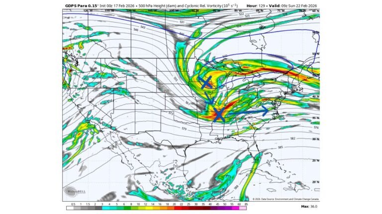 Weekend Snow Threat Looms for Baltimore as Northern and Southern Jet Streams Eye Potential Phase Over the Mid-Atlantic