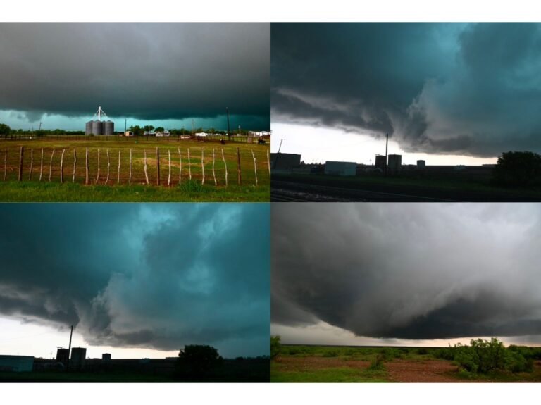 Guthrie and Seymour, Texas Storm Turns Sky Green Before DVD-Sized Hail, EF2 Tornado and 106 MPH Winds Strike on April 29