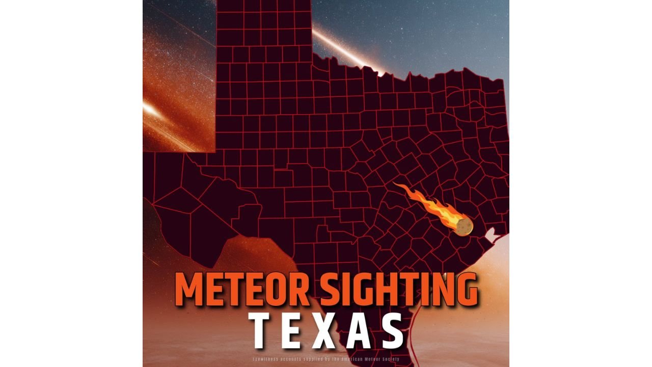 Houston, Cypress Station and Northwest Harris County Shaken by Sonic Booms as One-Ton Meteor Explodes Over Southeast Texas at 35,000 MPH