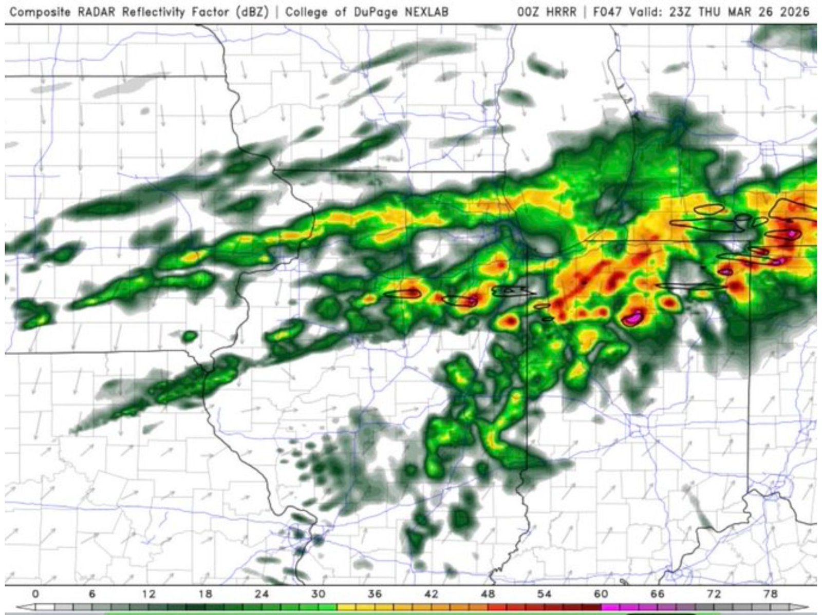 Northeast Indiana and Northwest Ohio Face Elevated Tornado Risk as Thursday Storms Cluster Across the Midwest