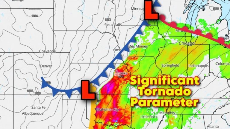 Oklahoma, Kansas, Missouri, and Iowa Face Rising Tornado Threat as Powerful Storm System Targets Plains and Midwest