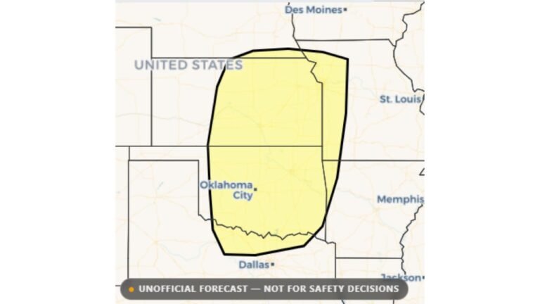 Texas, Oklahoma, Kansas And Missouri Highlighted In Early April 3 Severe Storm Risk Zone As Confidence Remains Uncertain