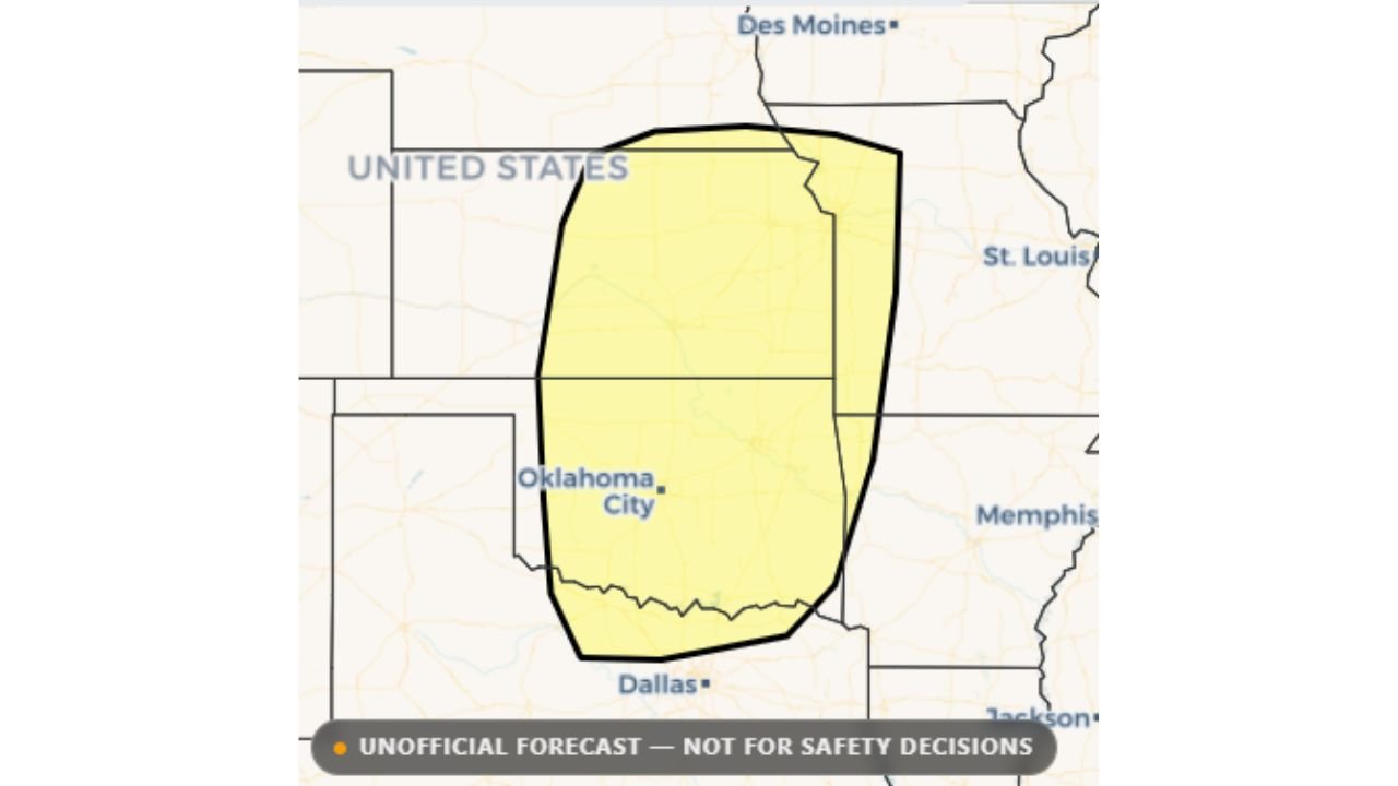 Texas, Oklahoma, Kansas And Missouri Highlighted In Early April 3 Severe Storm Risk Zone As Confidence Remains Uncertain