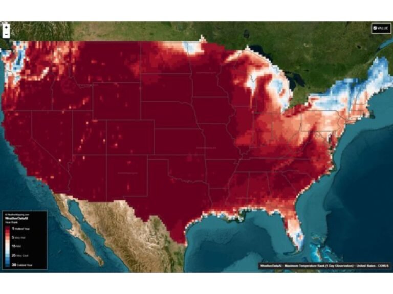 United States Sees Widespread Record or Near-Record Heat on March 21 as Unusual Warm Surge Covers Nearly Entire Nation