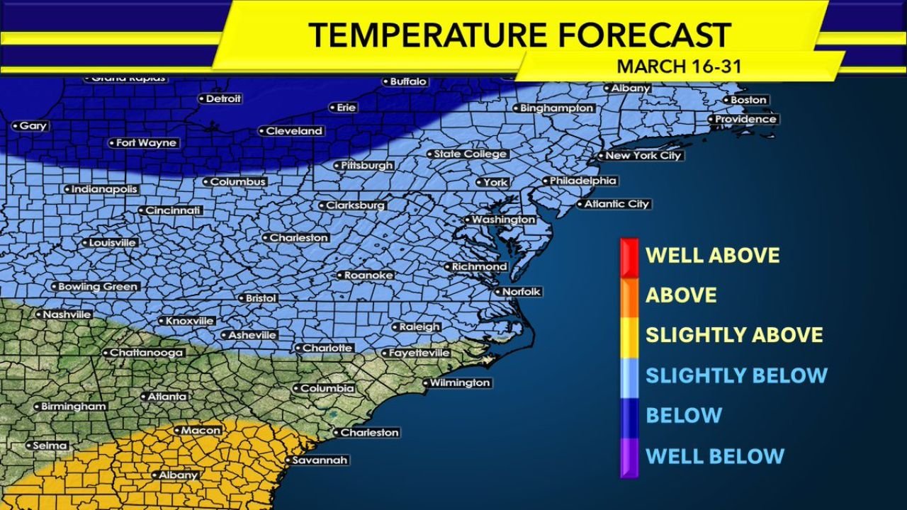 Winter May Try One Last Comeback Across Great Lakes and New England as Mid-March Pattern Shift Brings Colder Air to Northern U.S.
