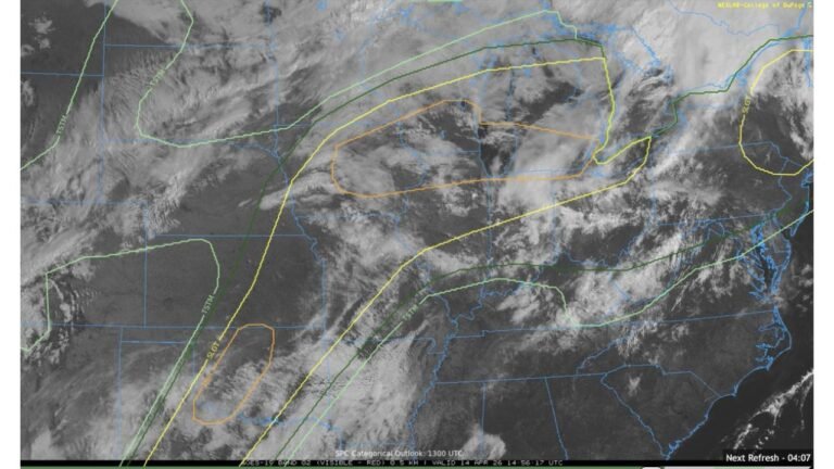 Breaking Afternoon Update for the Midwest as Clearing Skies Are Actually Raising the Tornado Threat Higher With Explosive Storm Development Now Becoming More Likely This Evening
