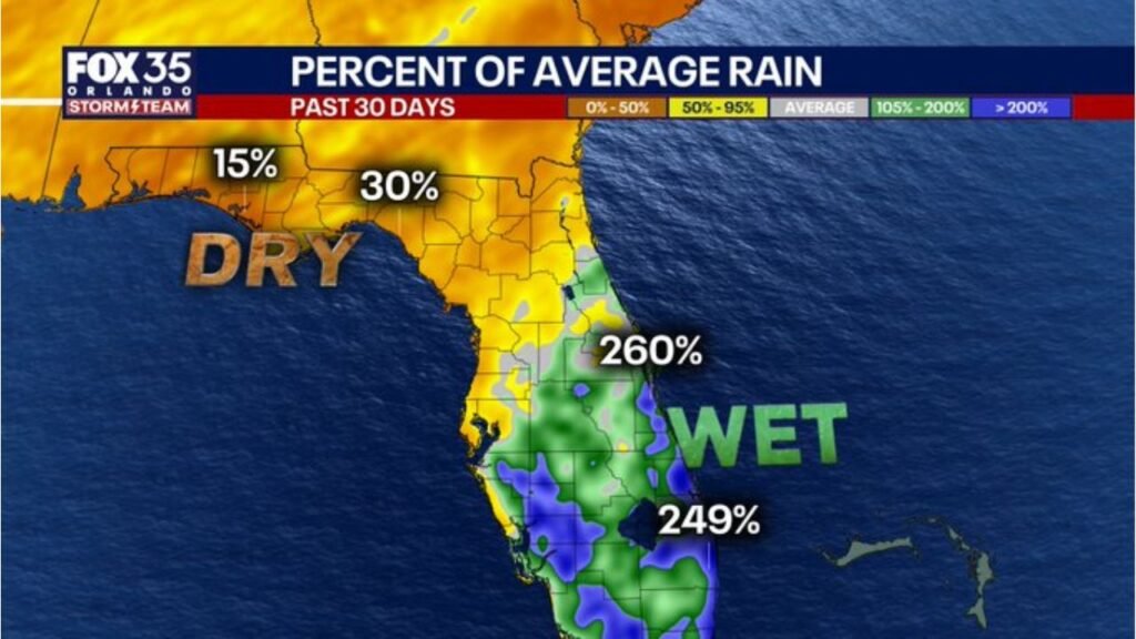 Central Florida Weather Shift Brings Sunshine and Rising Heat Toward 90 Degrees While Drought Split Deepens Across Northern and Southern Florida So Residents Should Watch Conditions Closely