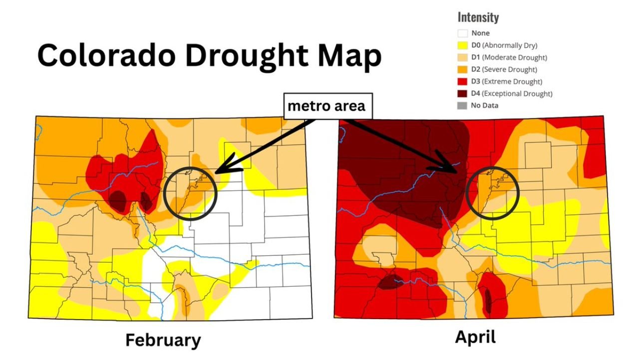 Colorado Residents Put On Alert as Extreme Drought Rapidly Expands and Wildfire Risk Surges Statewide