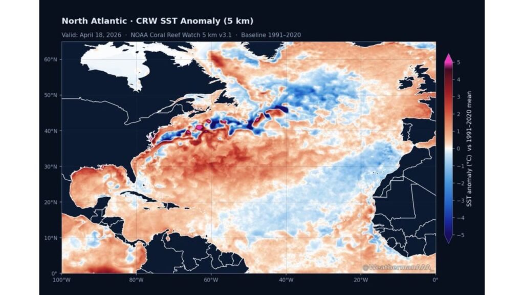 Florida, Georgia and the East Coast Could See a Quieter 2026 Hurricane Season as Cold Atlantic Waters Suppress Storm Development